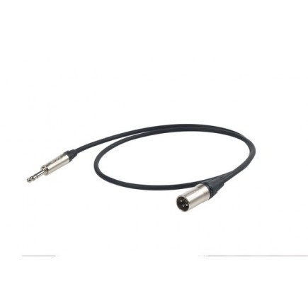 PROEL STAGE ESO240LU3 ESOTERIC Series kabel zbalansowany XLRm 3pin-Jack 6.3 stereo Neutrik, dł. 3m